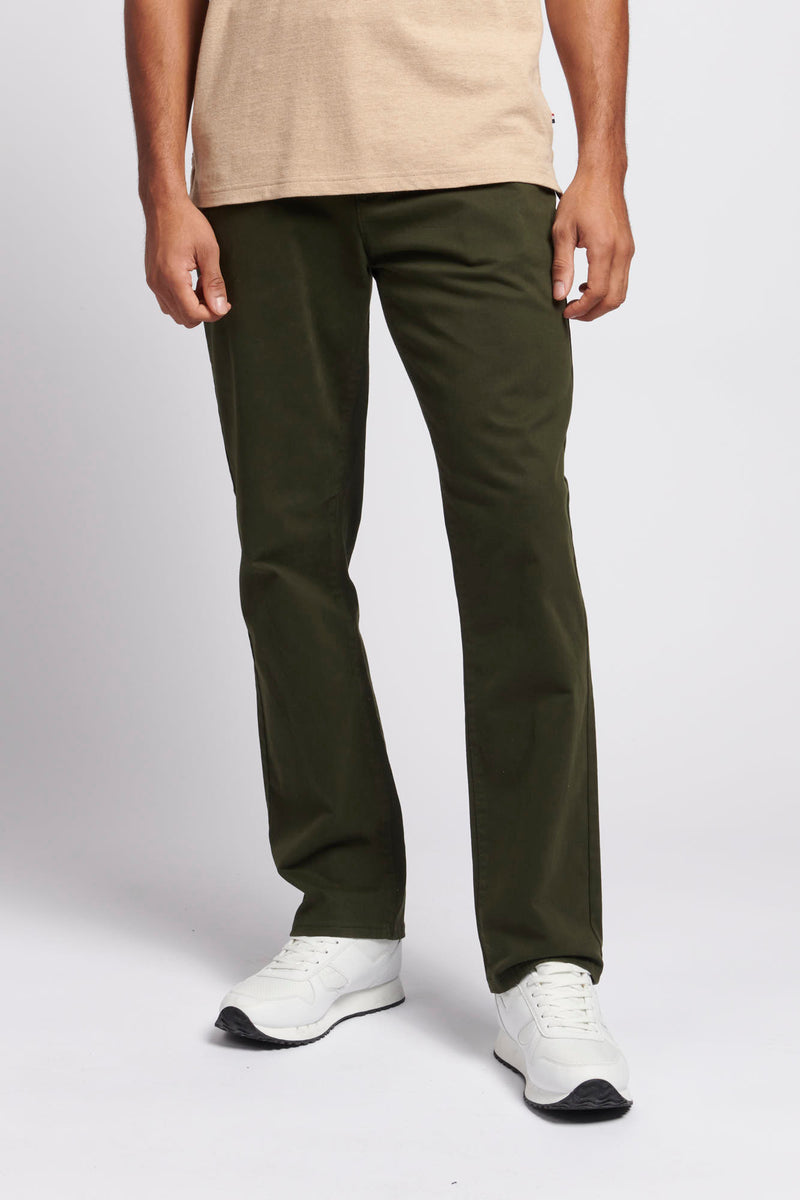 Mens Everyday Chino in Forest Night