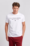Mens Heritage Graphic T-Shirt in Bright White