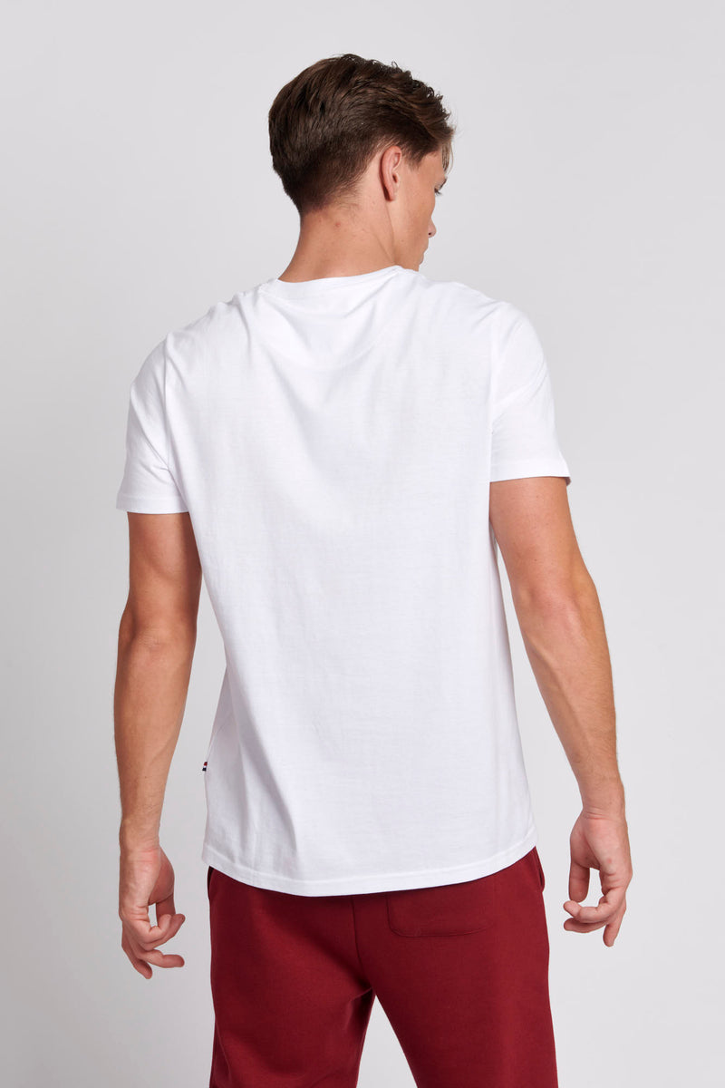 Mens Heritage Graphic T-Shirt in Bright White