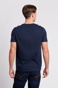 Mens Heritage Graphic T-Shirt in Navy Blue