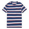 Mens Sport Stripe T-Shirt in Insignia Blue