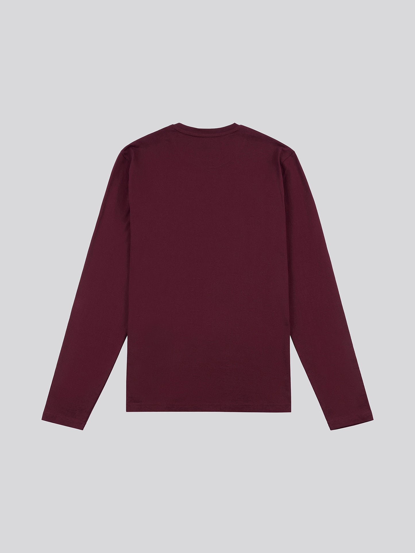 Men Arch Graphic Long Sleeve T-Shirt in Windsor Wine