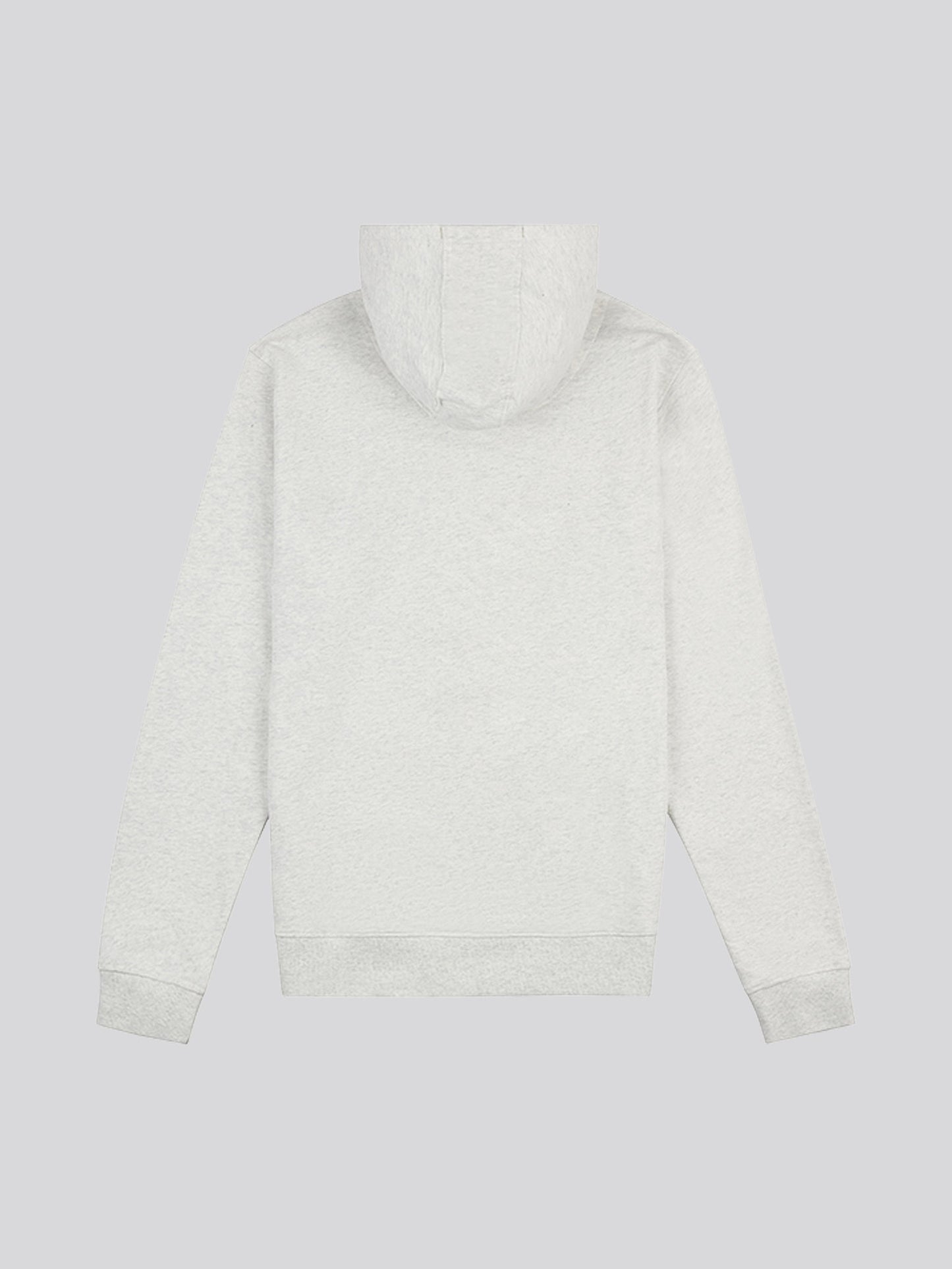 Mens Vintage 1890 Hoodie in Light Grey Marl