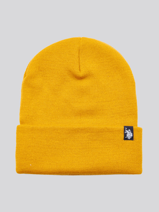 Core Beanie in Golden Yellow