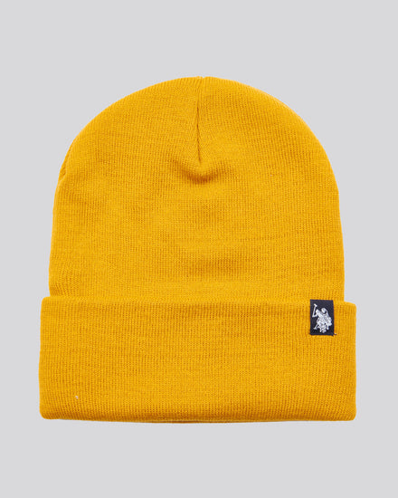 Core Beanie in Golden Yellow