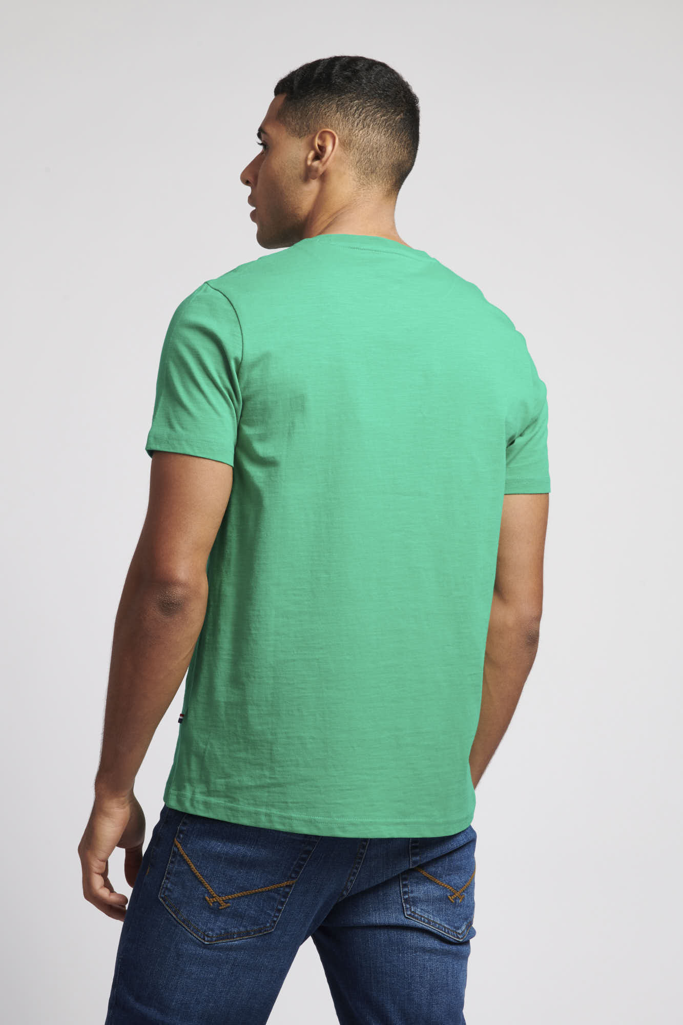 Mens USPA Since 1890 Graphic T-Shirt in Golf Green