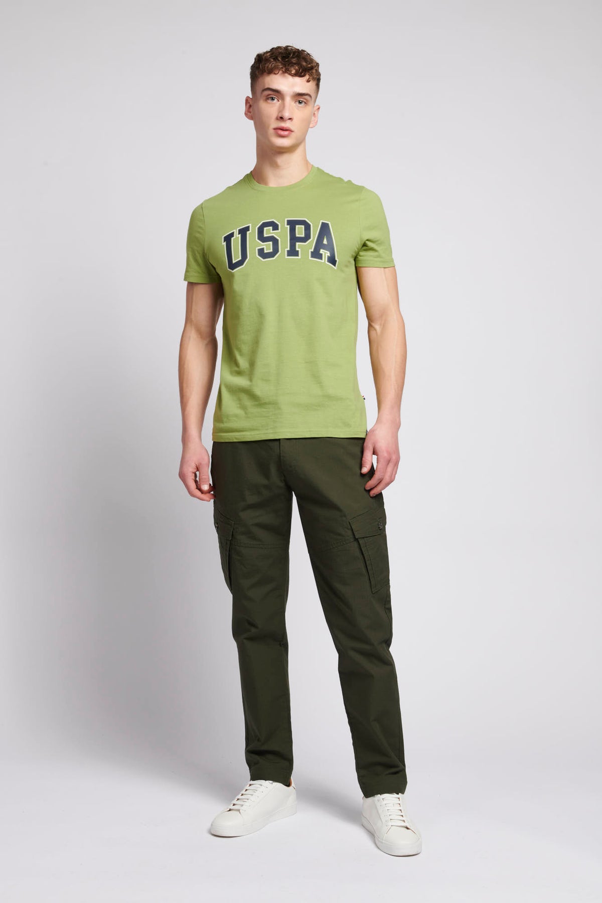 Mens Ripstop Cargo Trousers in Forest Night