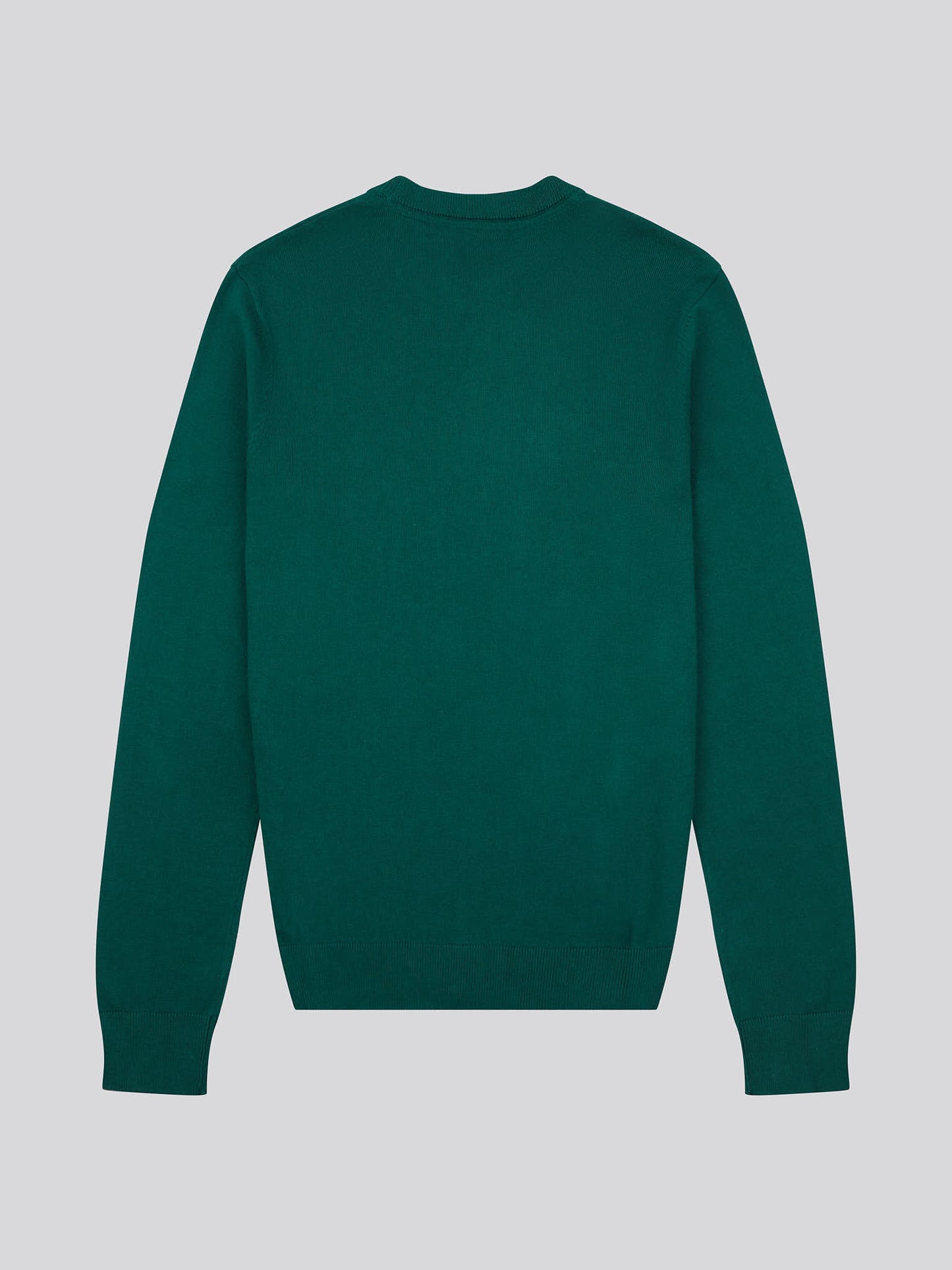 Mens Cotton Crewneck in Rain Forest