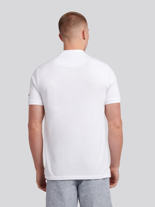 Mens Chuck Polo Shirt in Bright White