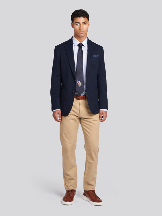 Mens Multi Stripe Shirt in Skyway