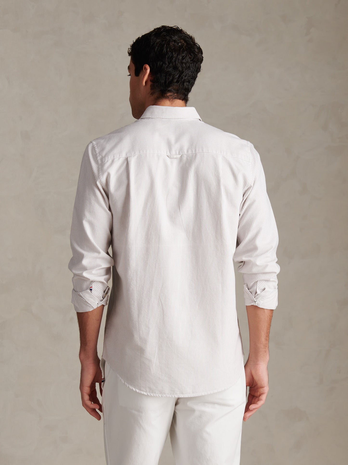 Mens Oxford Stripe  Shirt in Atmosphere