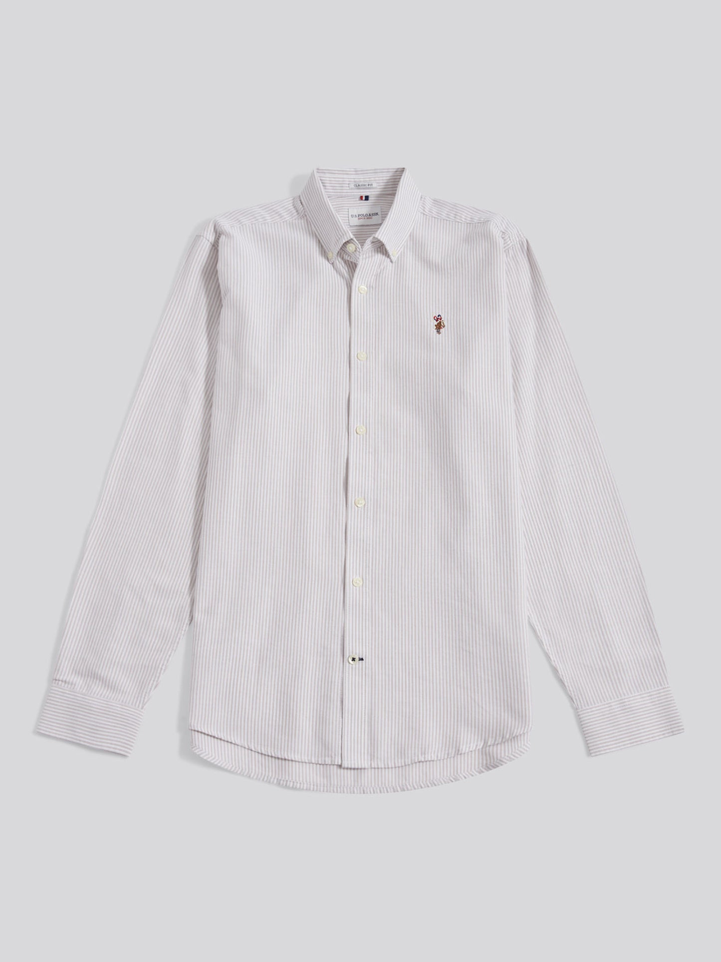 Mens Oxford Stripe  Shirt Atmosphere