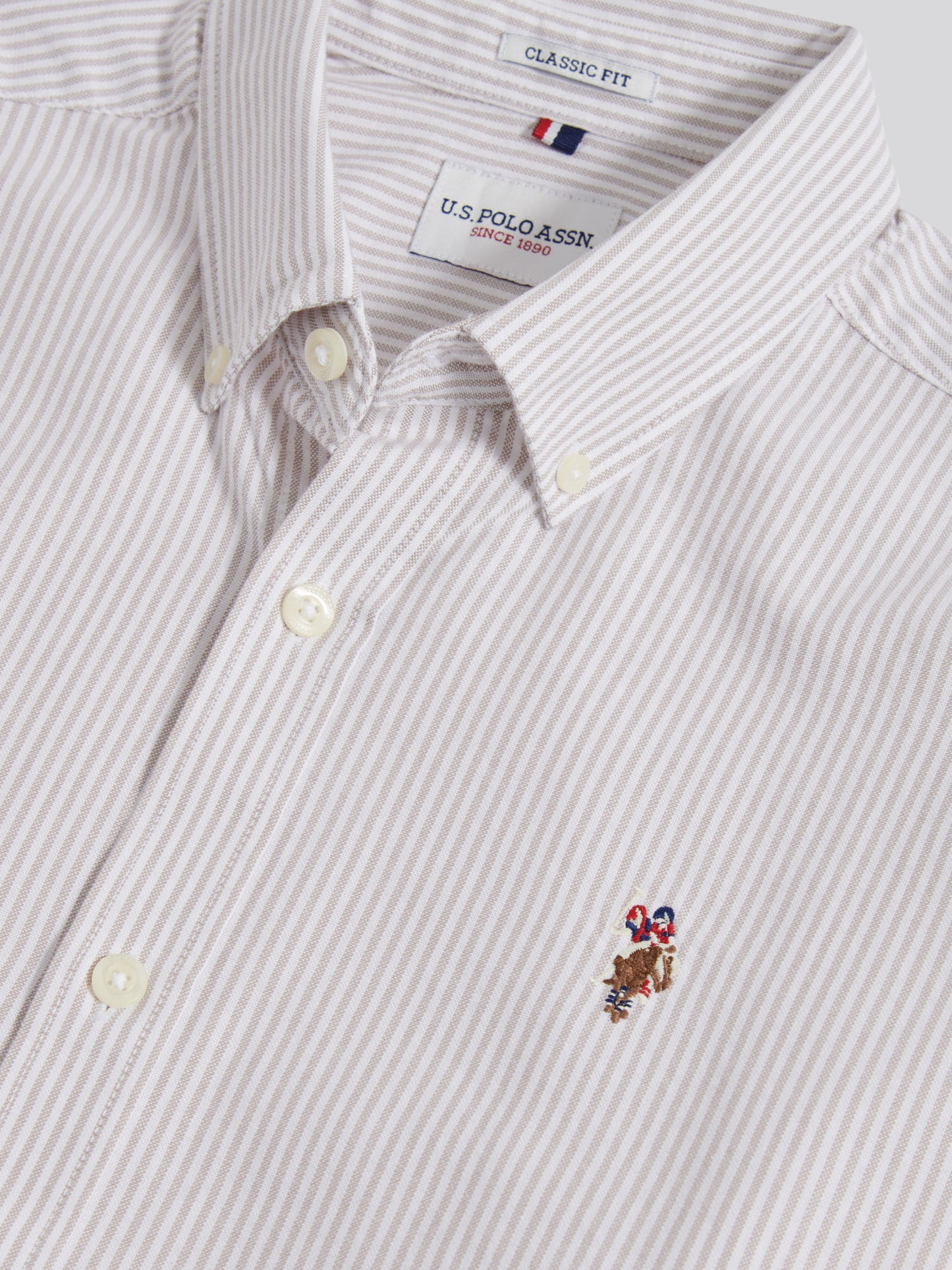 Mens Oxford Stripe  Shirt Atmosphere