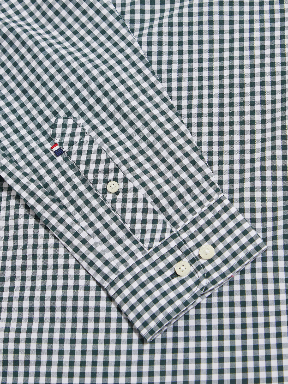 Mens Gingham Shirt Green Gables