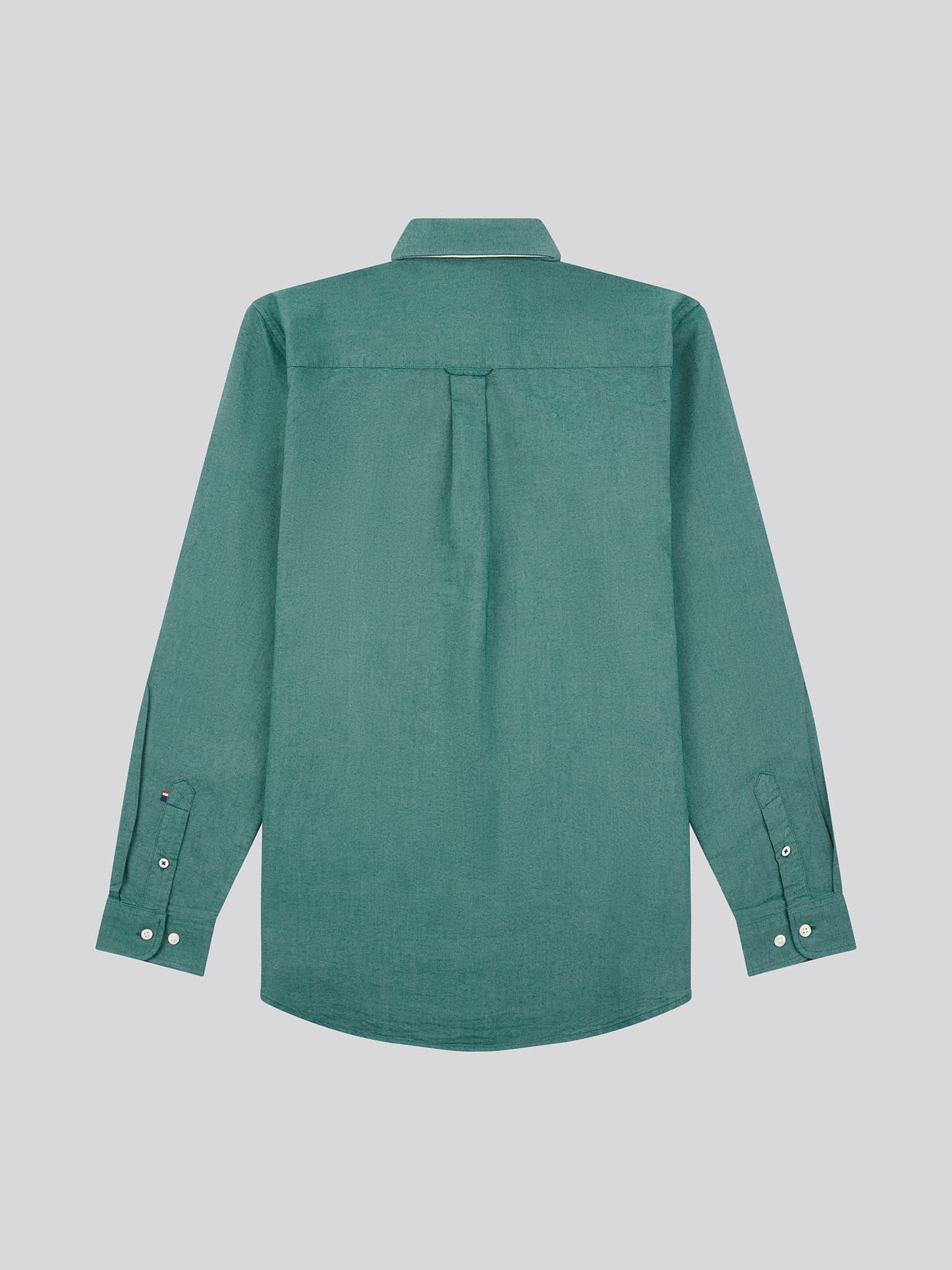 Mens Peached Oxford Shirt Rain Forest