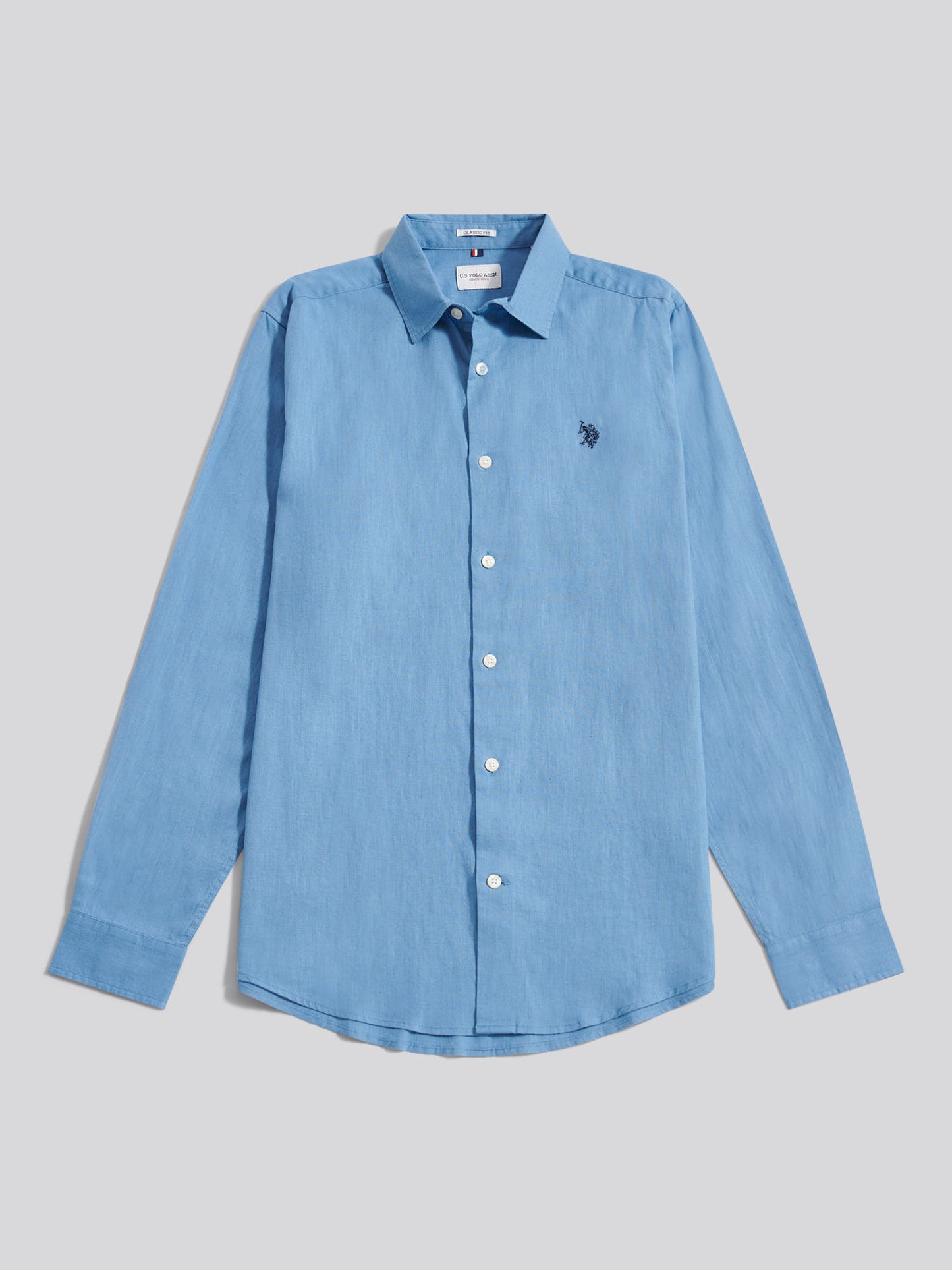 Mens Linen Blend Shirt Riviera