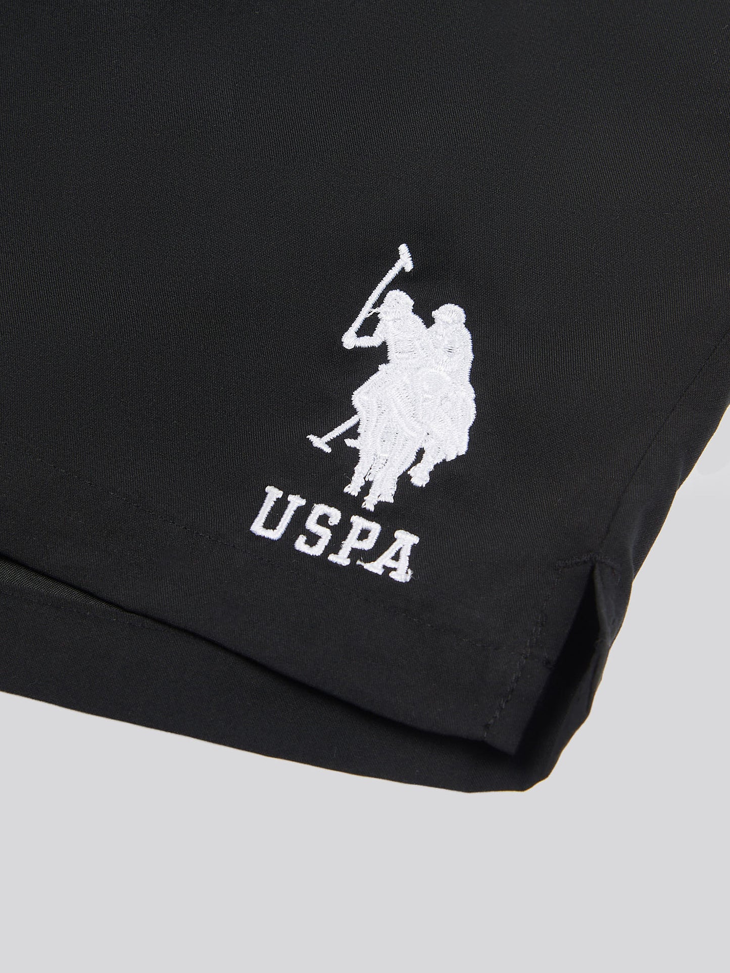 Mens Player 3 Swim Short in Black Bright White DHM