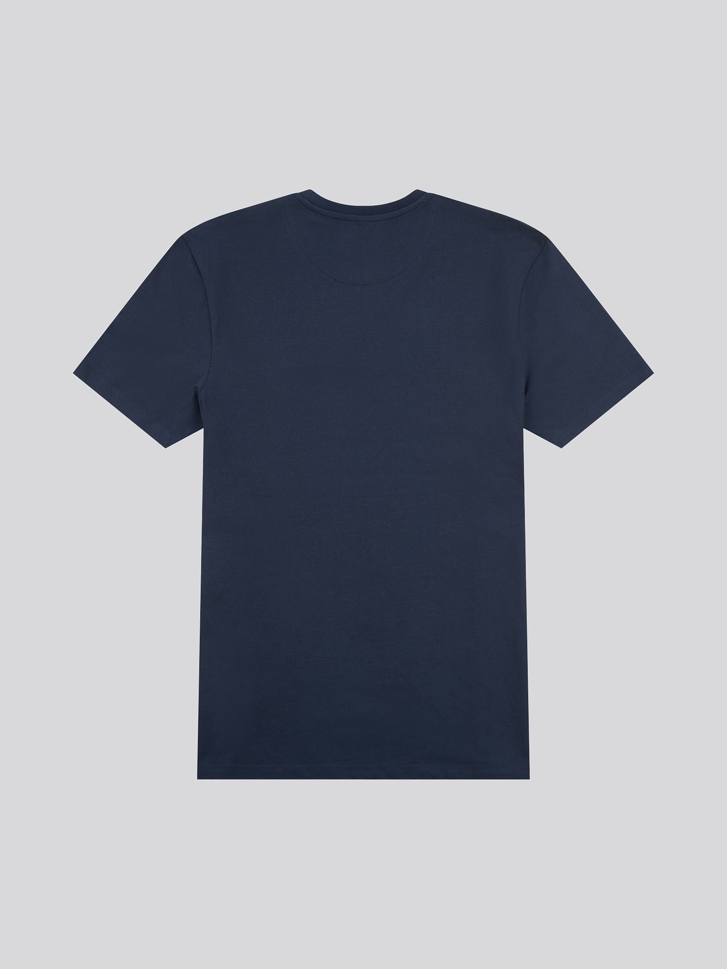 Mens Signature Arch Print T-Shirt in Dark Sapphire Navy