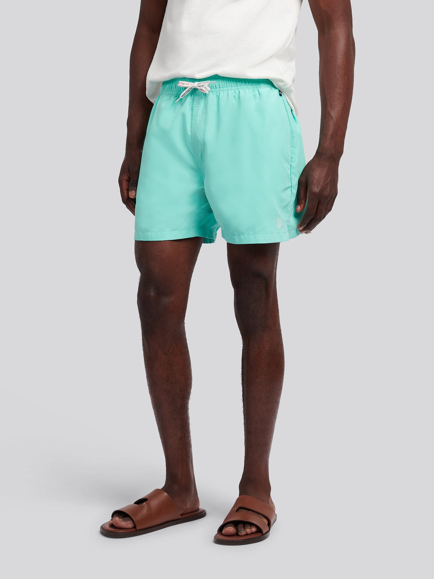 Mens Core Swim Short in Pool Blue