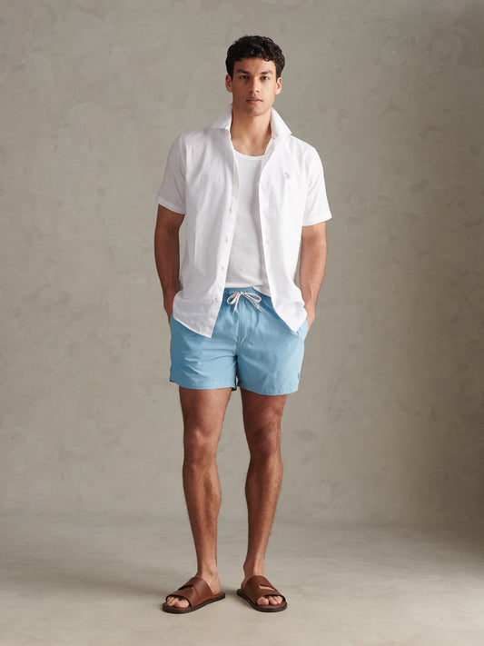 Mens Core Swim Short Air Blue