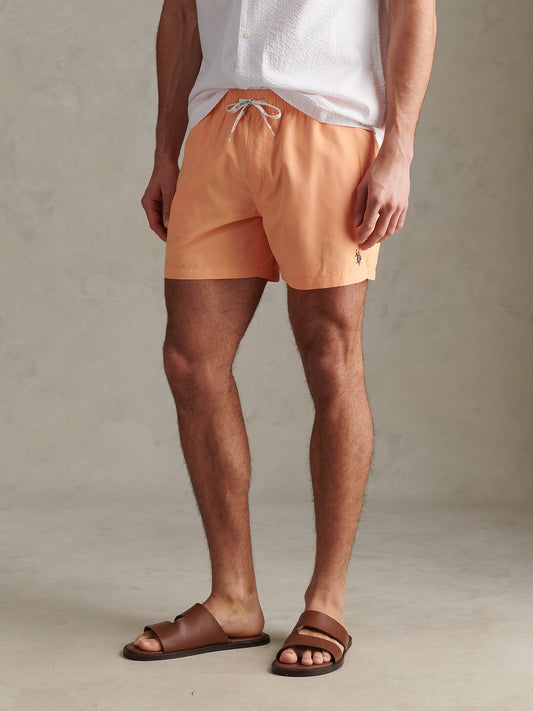 Mens Core Swim Short Mock Orange