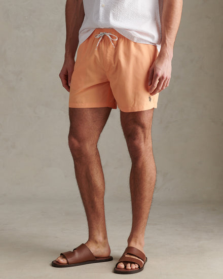 Mens Core Swim Short Mock Orange