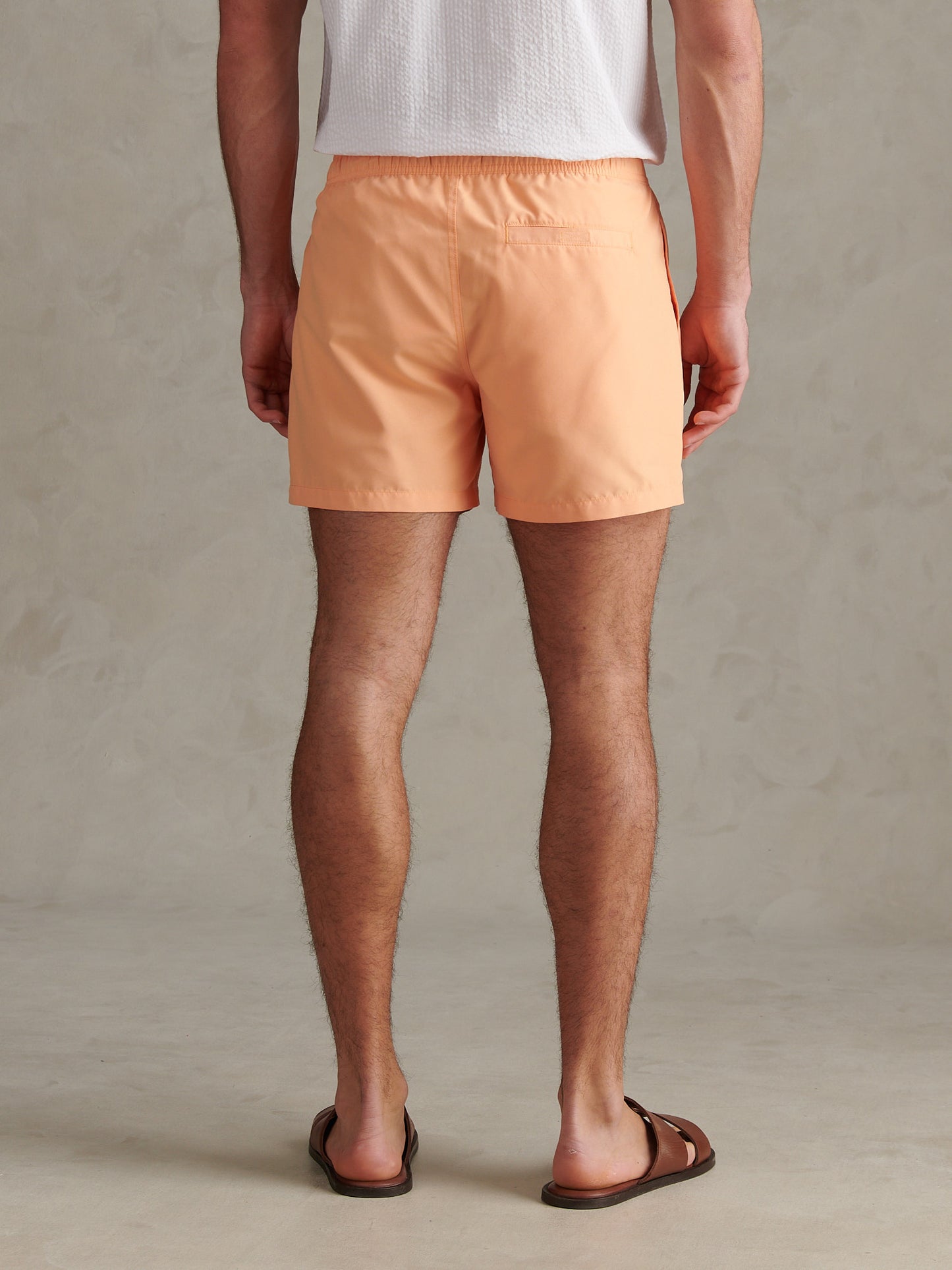 Mens Core Swim Short Mock Orange