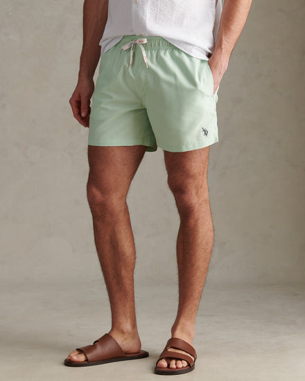 Mens Core Swim Short Pastel Green