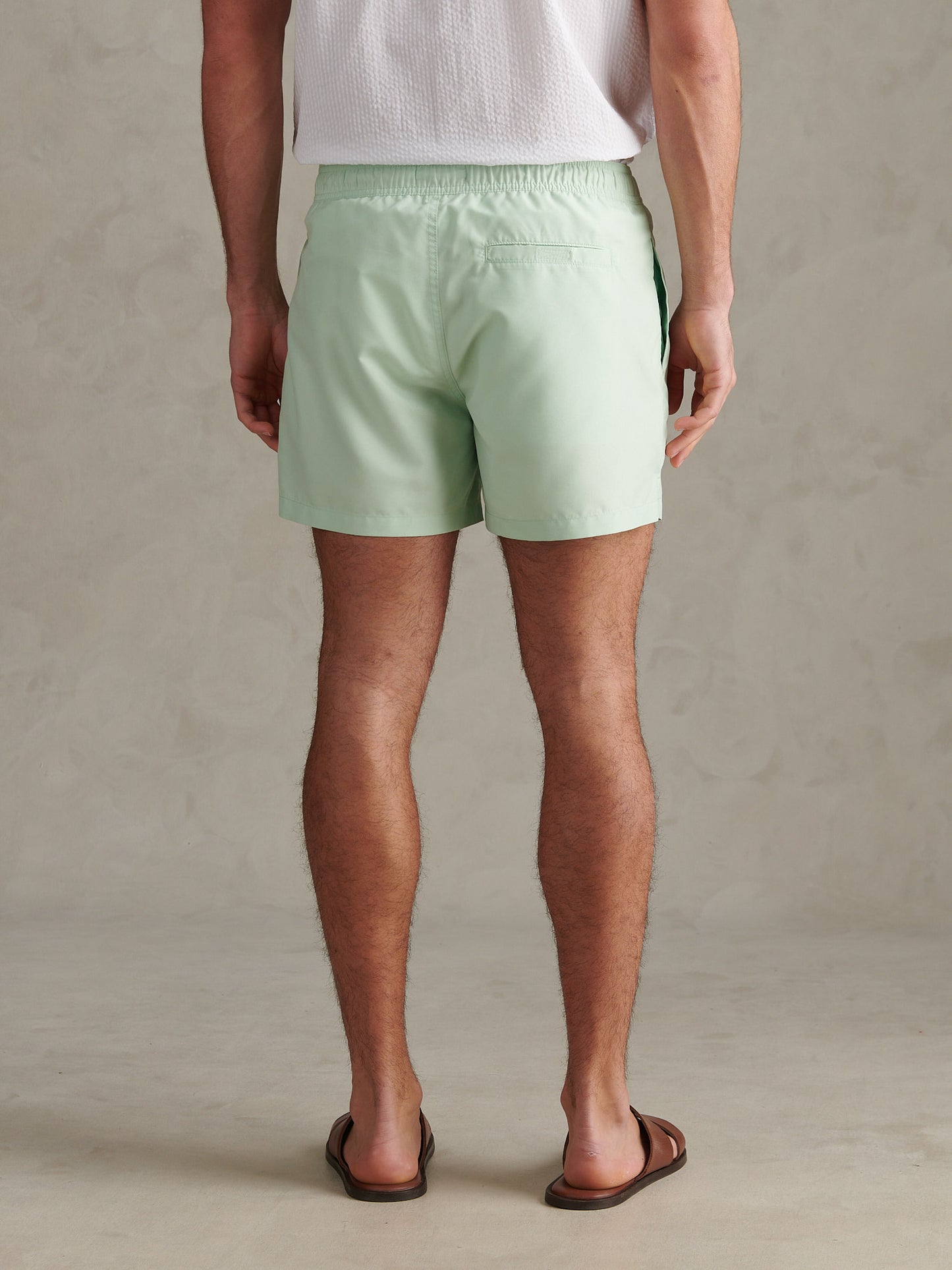 Mens Core Swim Short Pastel Green