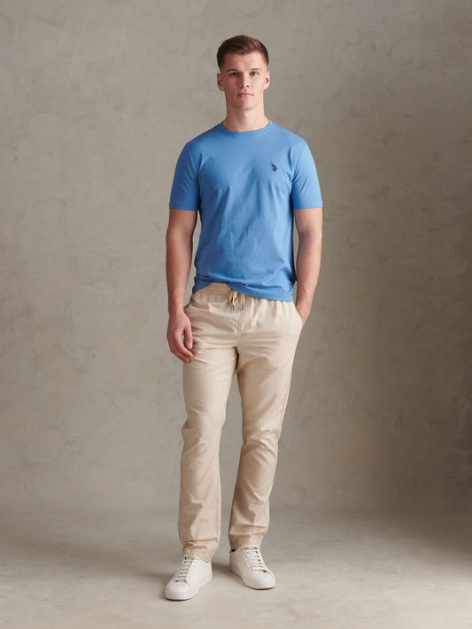 Mens Double Horsemen T-Shirt Riviera