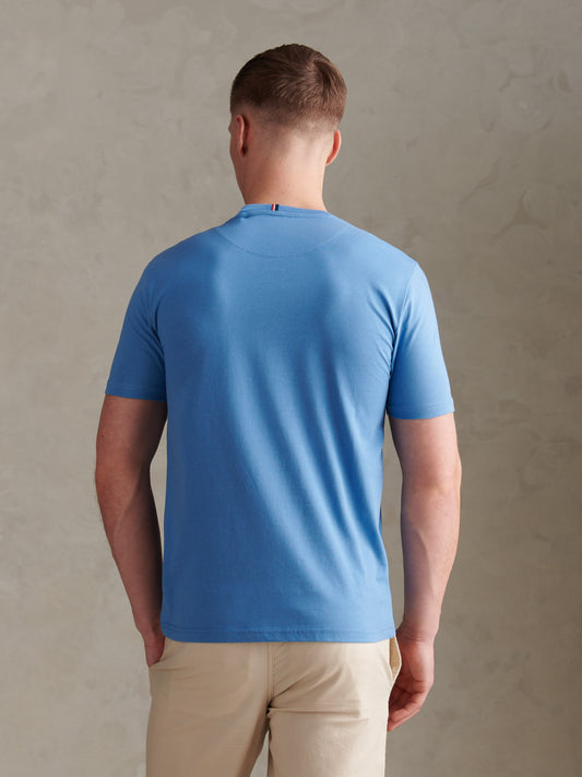 Mens Double Horsemen T-Shirt Riviera