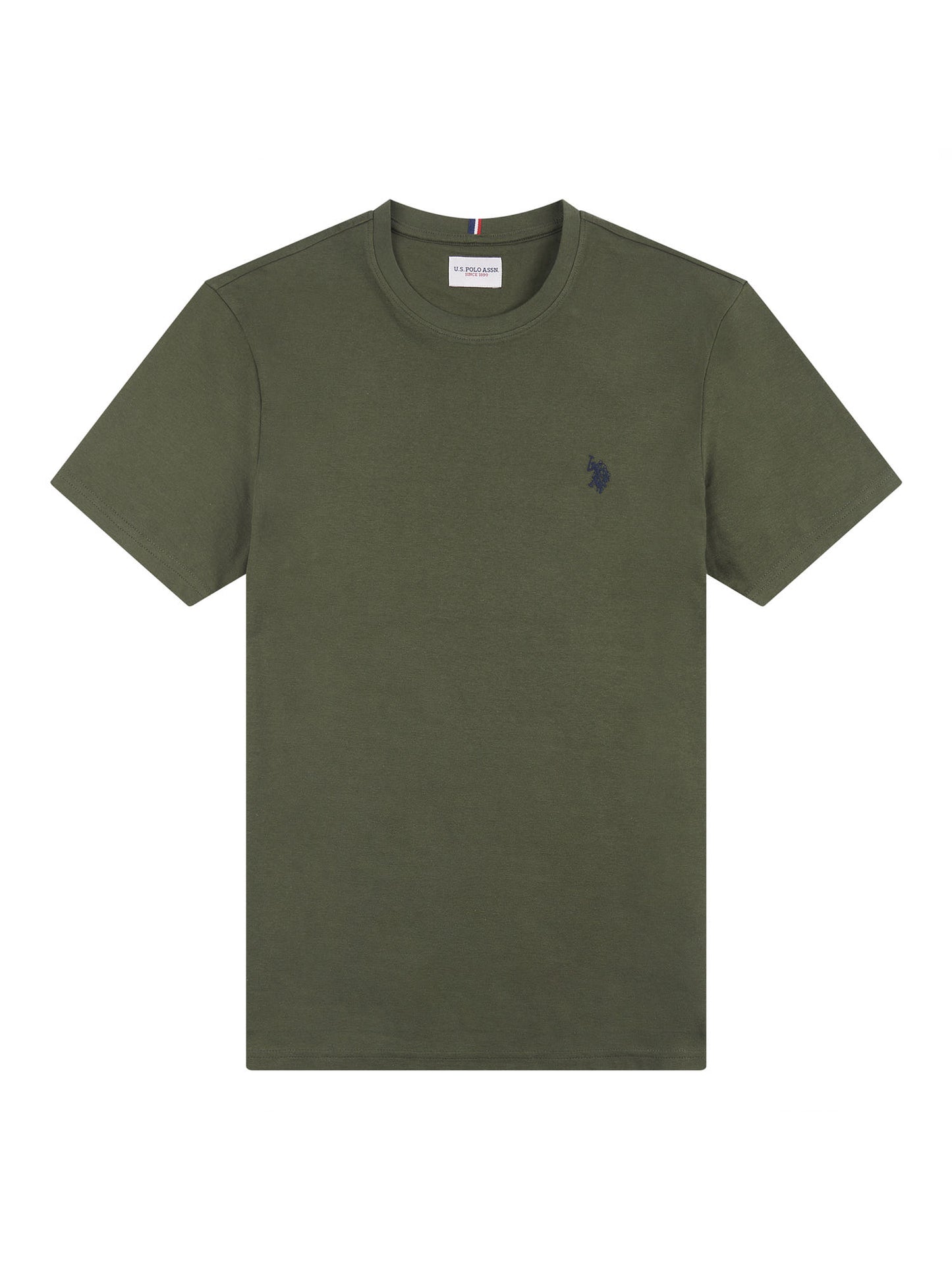 Mens Double Horsemen T-Shirt in Forest Night