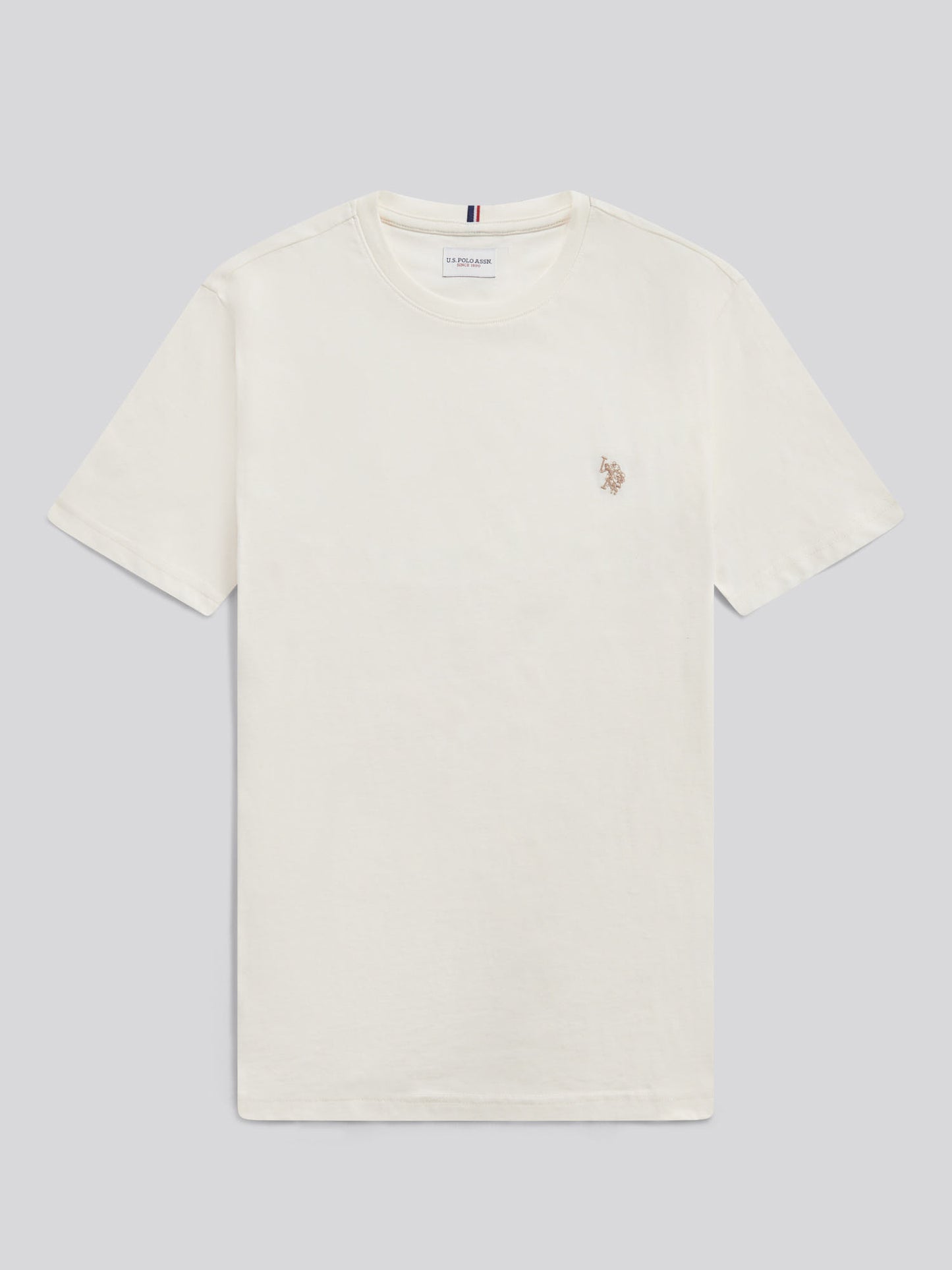 Mens Double Horsemen T-Shirt Whisper White