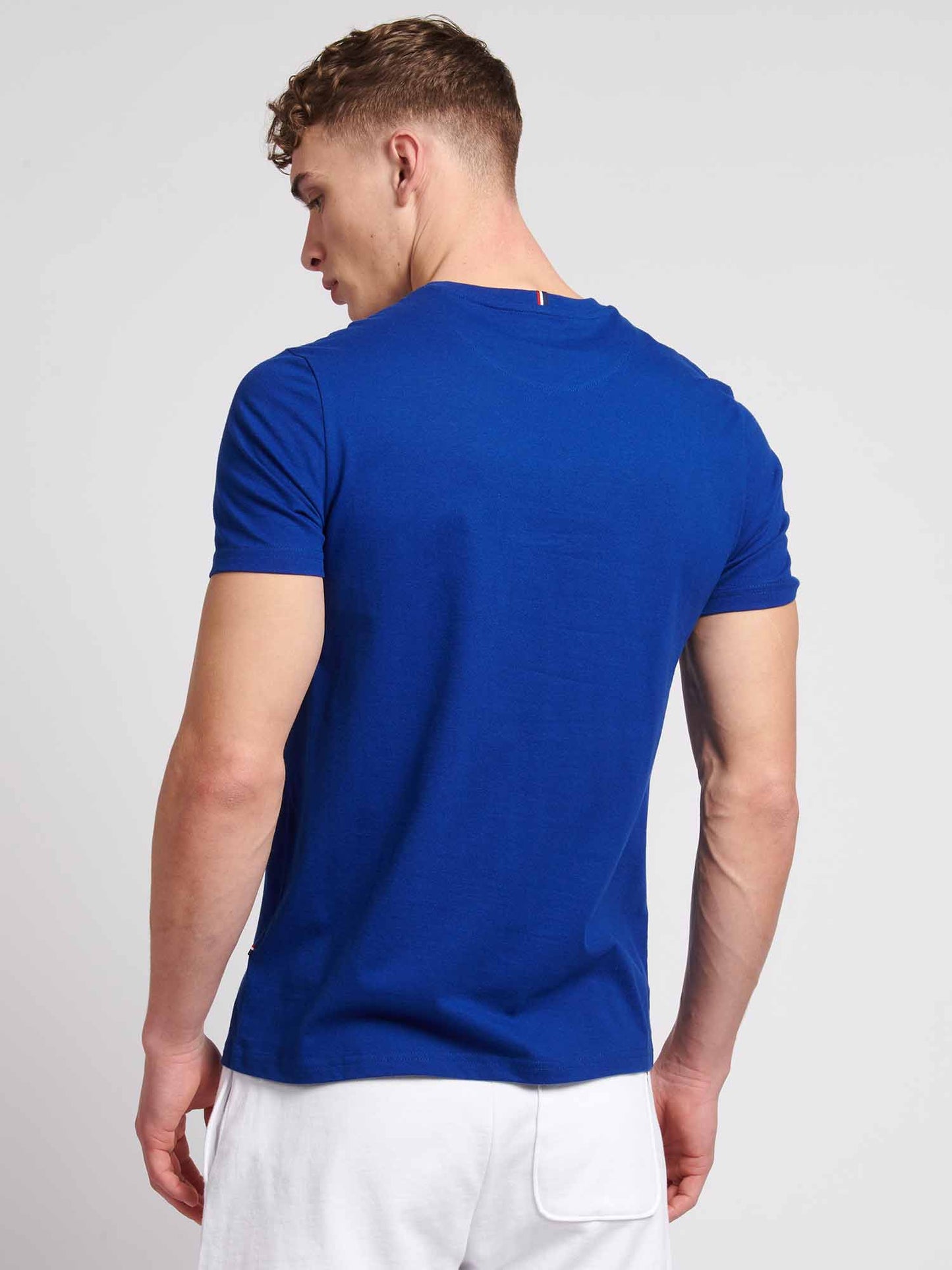 Mens Double Horsemen T-Shirt in Sodalite Blue