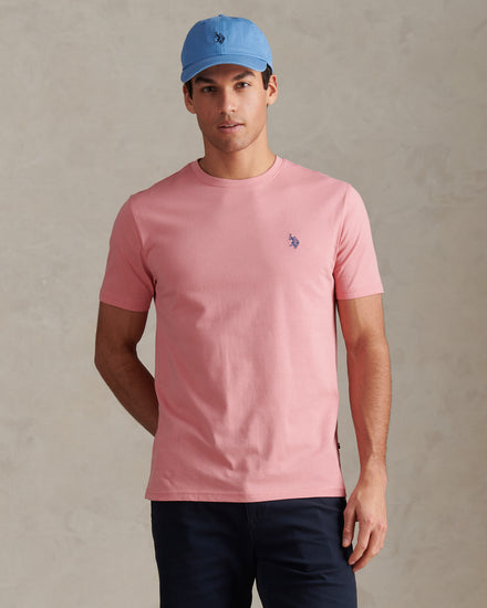 Mens Double Horsemen T-Shirt Mauveglow