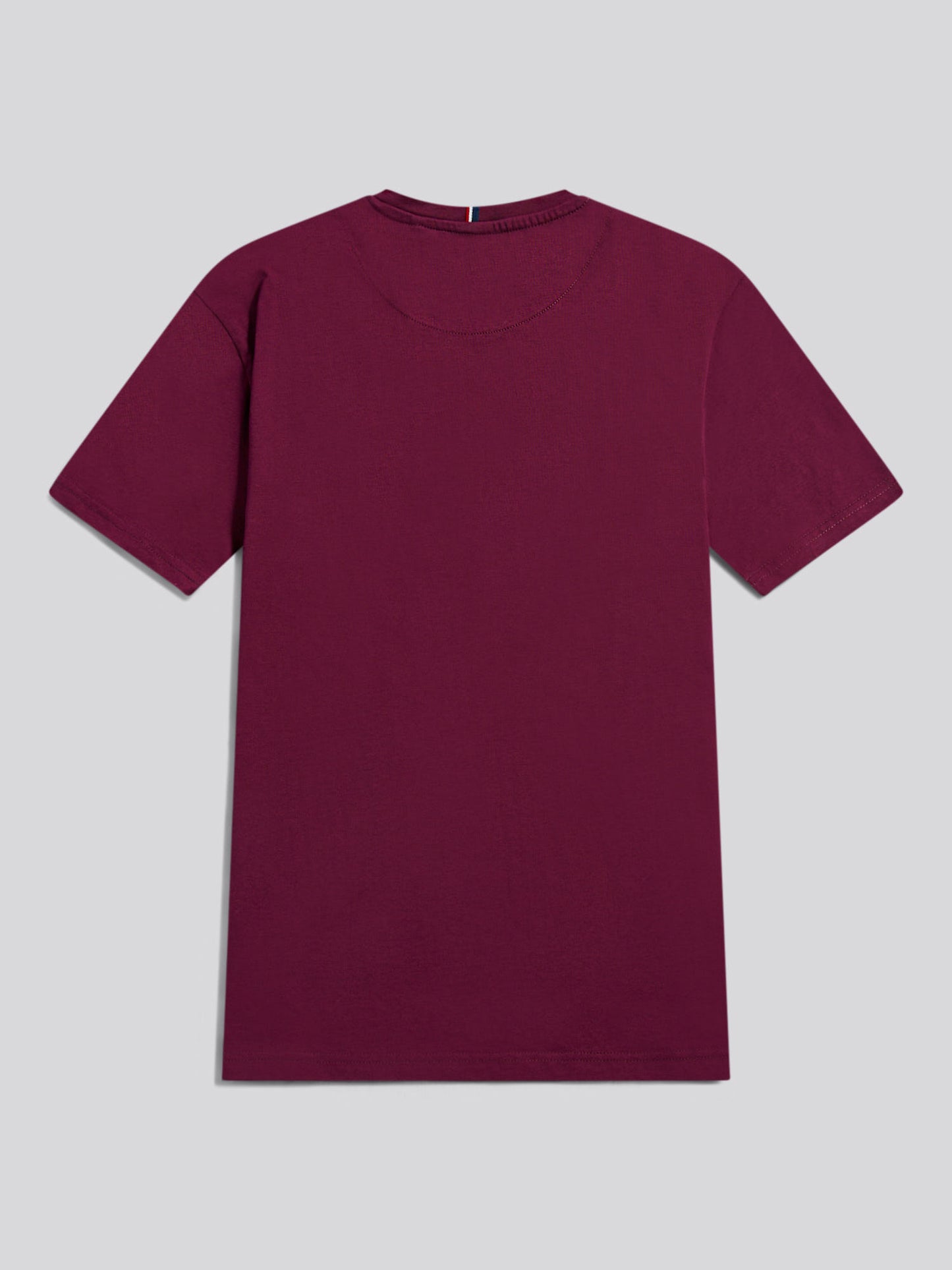 Mens Double Horsemen T-Shirt in Grape Wine