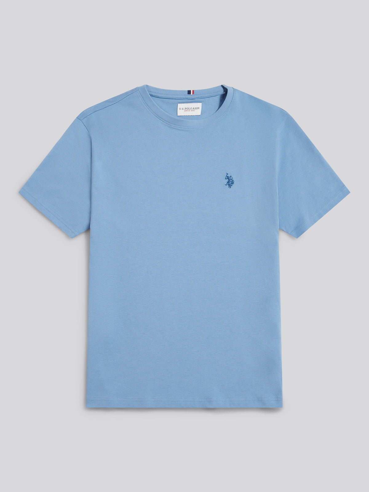 Mens Double Horsemen T-Shirt Ashleigh Blue