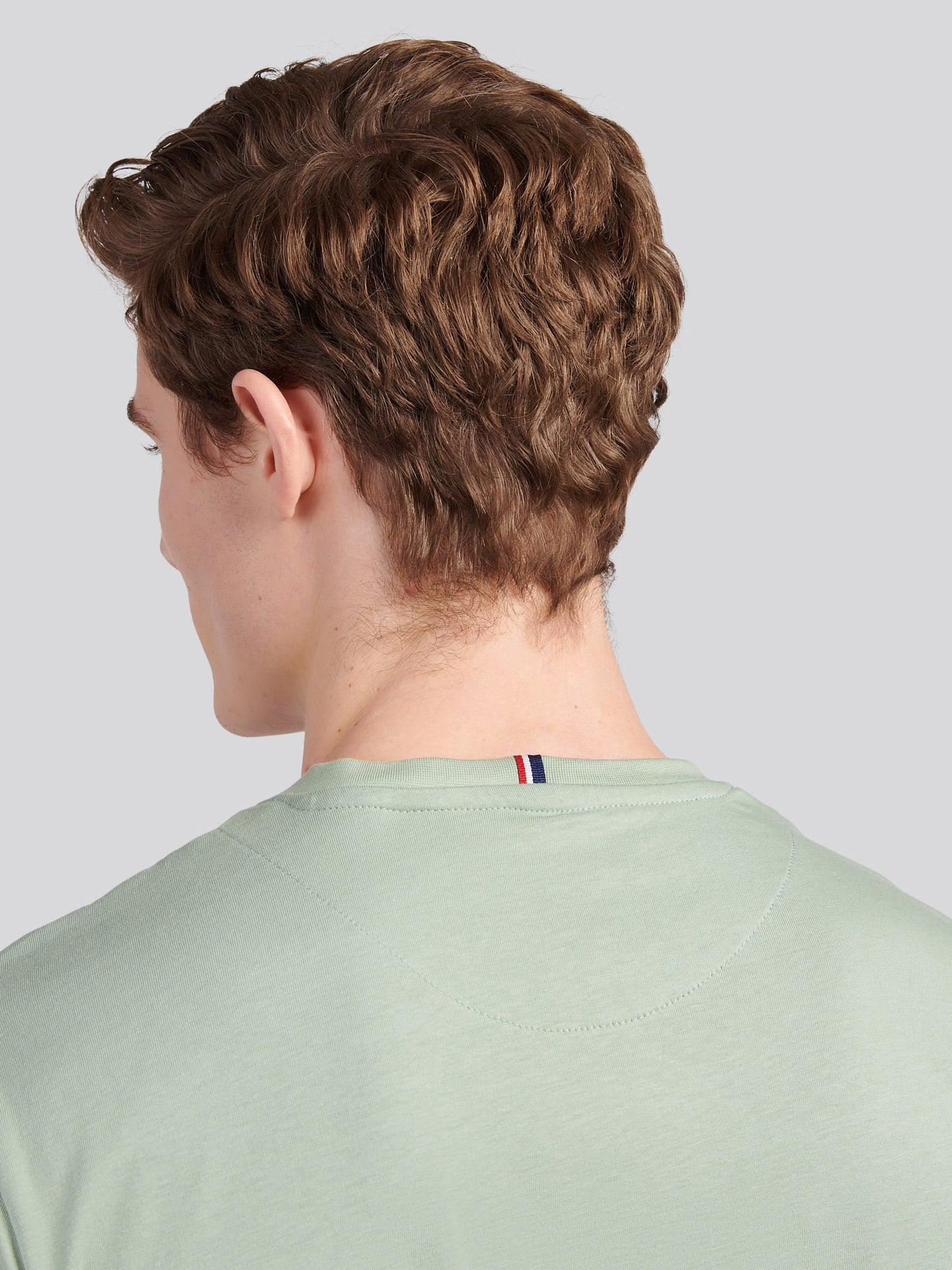 Mens Double Horsemen T-Shirt in Iceberg Green