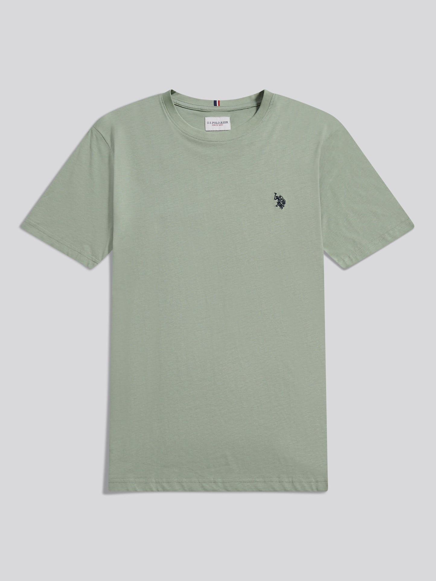 Mens Double Horsemen T-Shirt in Iceberg Green