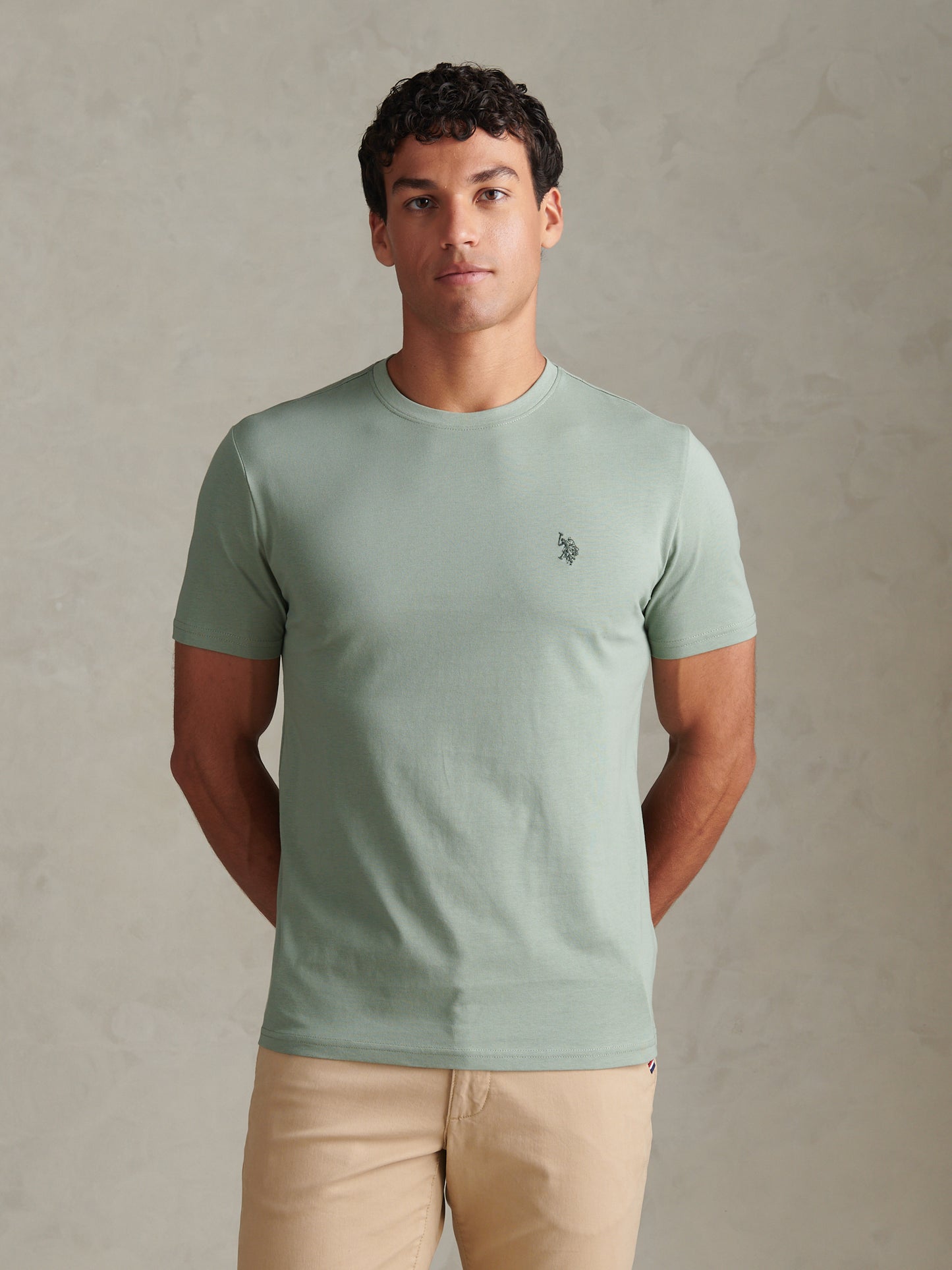 Mens Double Horsemen T-Shirt Lily Pad
