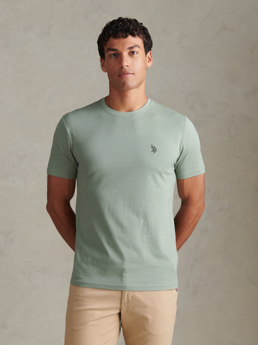 Mens Double Horsemen T-Shirt Lily Pad