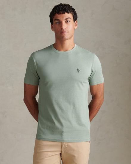 Mens Double Horsemen T-Shirt Lily Pad