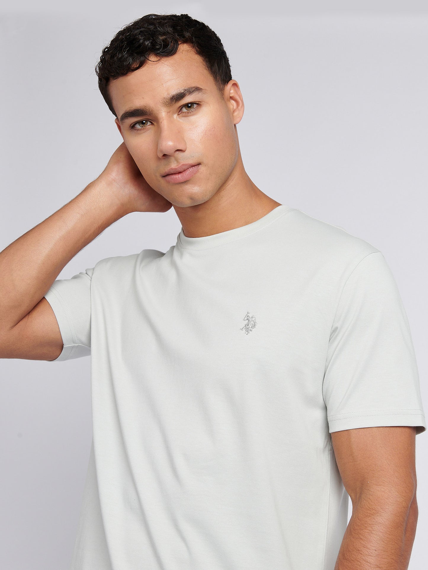 Mens Double Horsemen T-Shirt in Northern Droplet