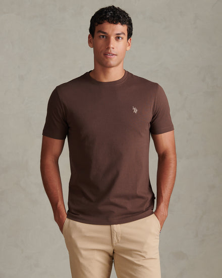 Mens Double Horsemen T-Shirt Bracken