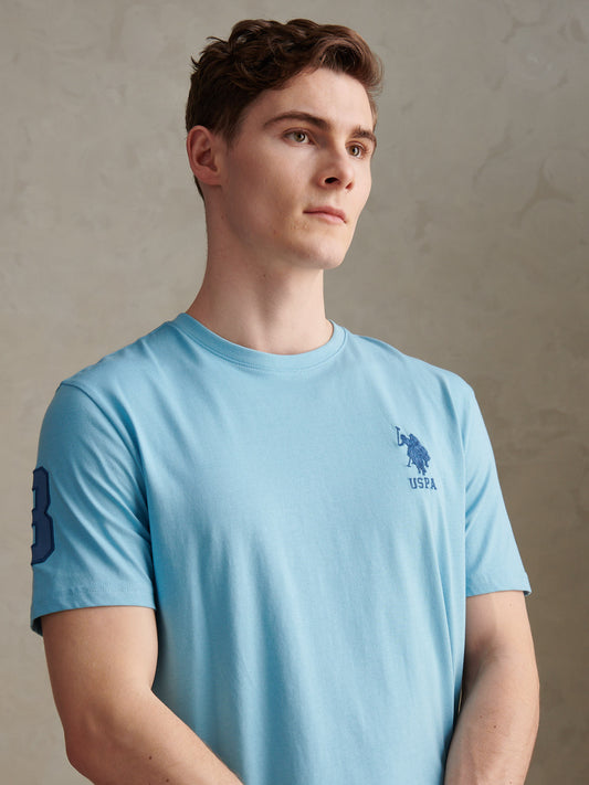 Mens Player 3 T-Shirt Air Blue