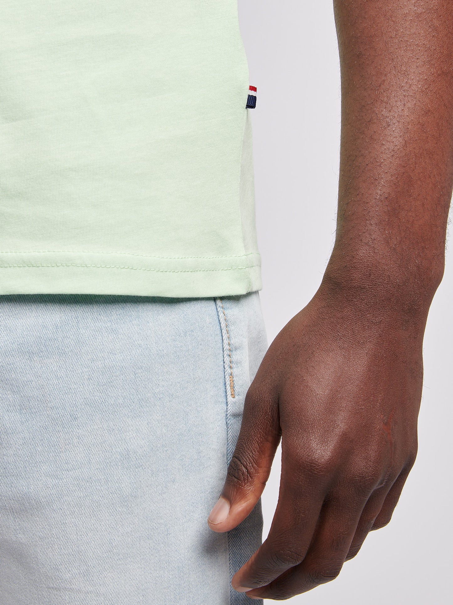 Mens Player 3 T-Shirt in Pastel Green