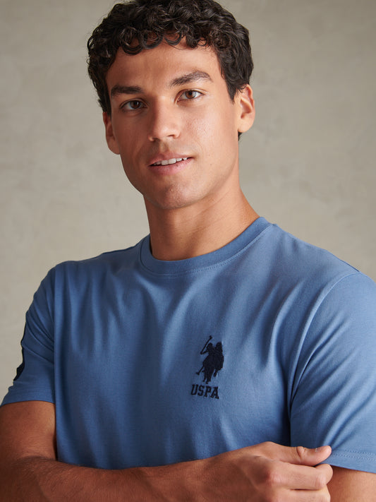 Mens Player 3 T-Shirt Blue Horizon