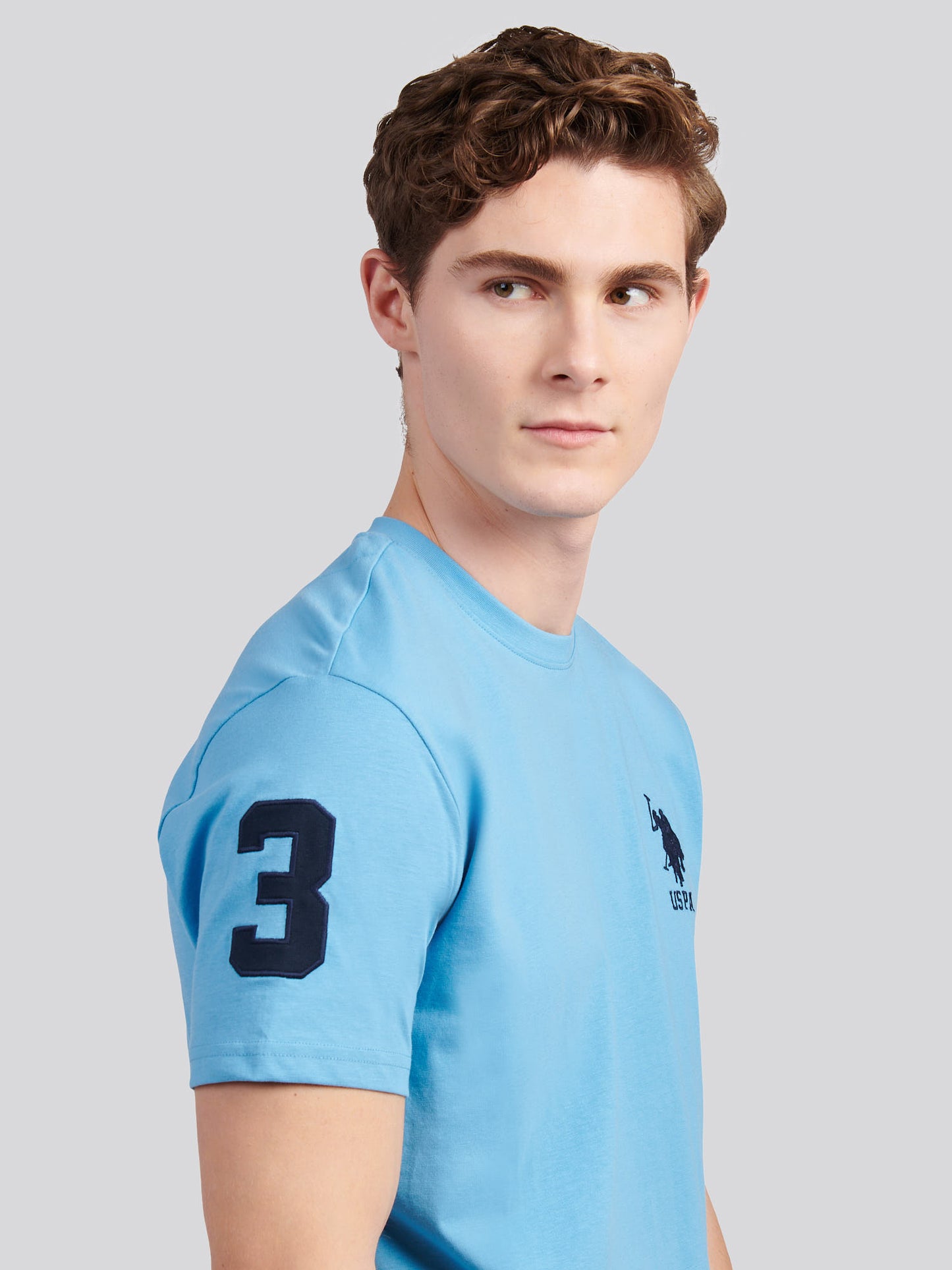 Mens Player 3 T-Shirt in Heritage Blue