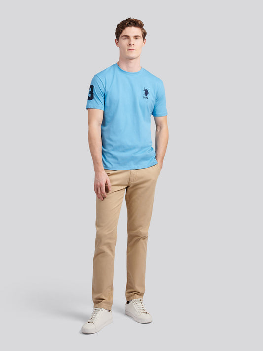 Mens Player 3 T-Shirt in Heritage Blue