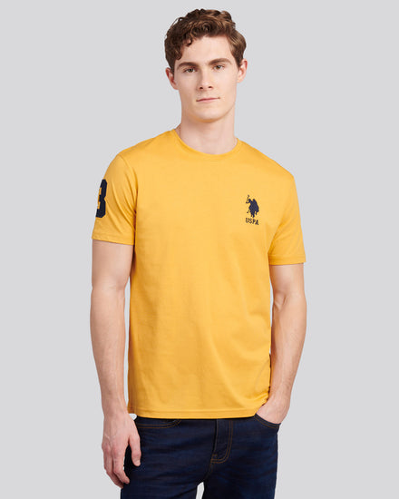 Mens Player 3 T-Shirt in Golden Apricot